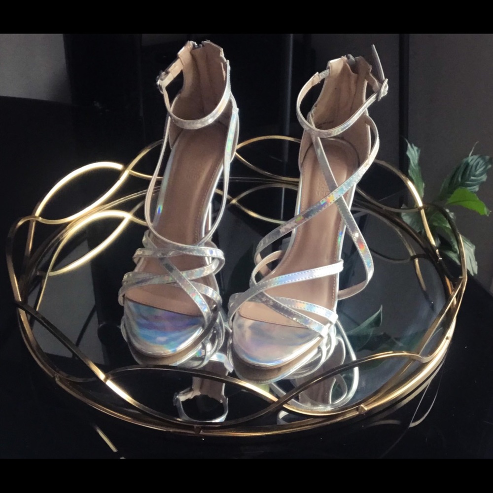 Holographic Stiletto Heels